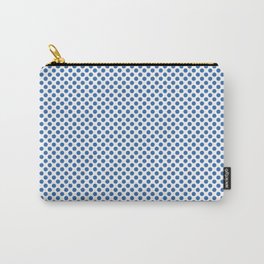 Palace Blue Polka Dots Carry-All Pouch