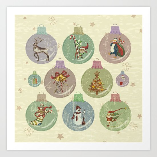 Christmas Joy Art Print