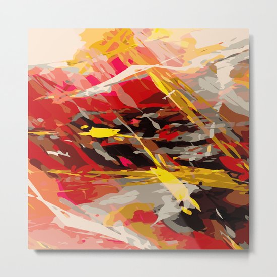 fire cage Metal Print