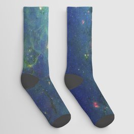 The Peony Nebula Star Socks