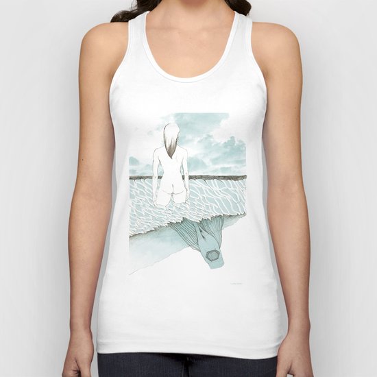 at sea Unisex Tank Top