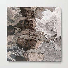 Brownskin texture Metal Print | Texture, Camouflage, Color, Abstracttexture, Abstract, Wave, Brown, Minimal, Flow, Brownabstract 