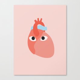 A Hypebeast's Heart Canvas Print