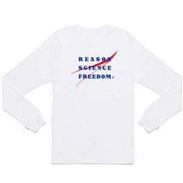 REASON SCIENCE FREEDOM Long Sleeve T-shirt