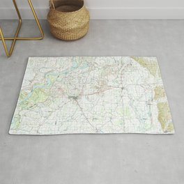 MS Clarksdale 337201 1990 topographic map Rug