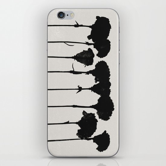 carnations 1 iPhone Skin