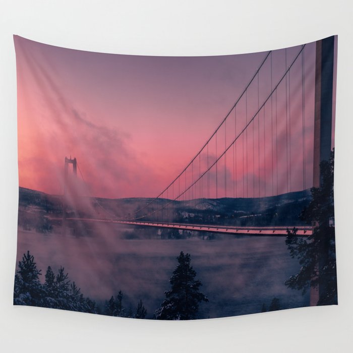 Cool Mornings Wall Tapestry