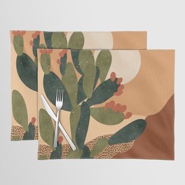 Prickly Pear Cactus Placemat