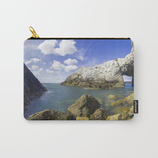 The White Arch Carry-All Pouch