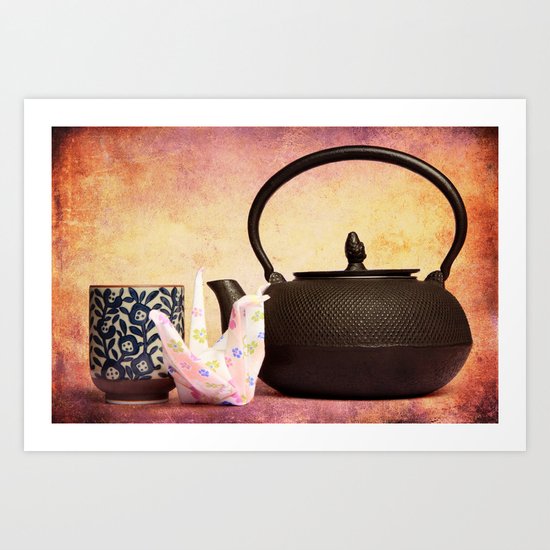 Tea time Art Print