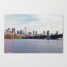 Boston Skyline Canvas Print