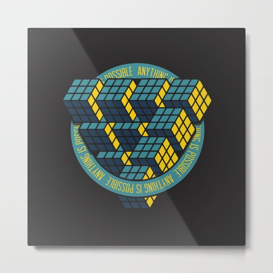 Anything is Possible Metal Print