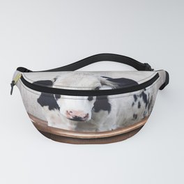 Cow with Rubber Ducky in Vintage Bathtub Fanny Pack