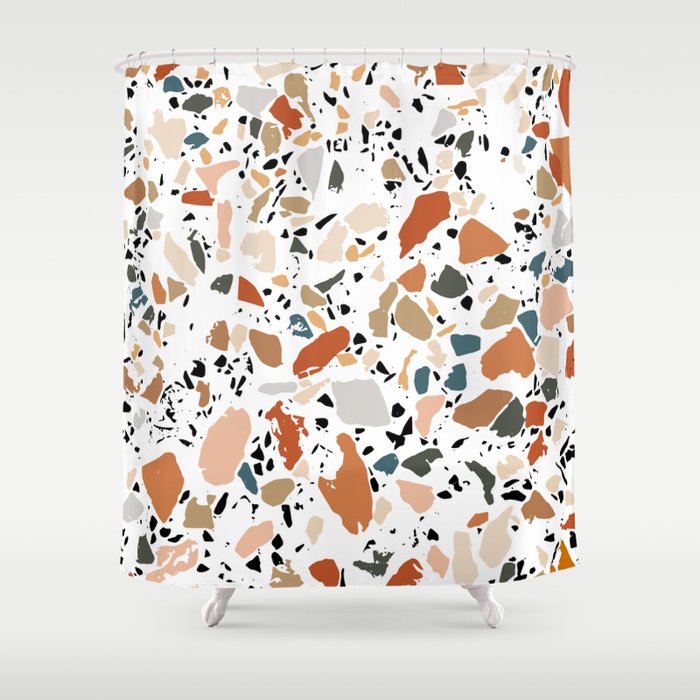 Terrazzo  Shower Curtain