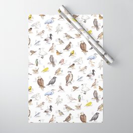 Birds of the Pacific Northwest Wrapping Paper