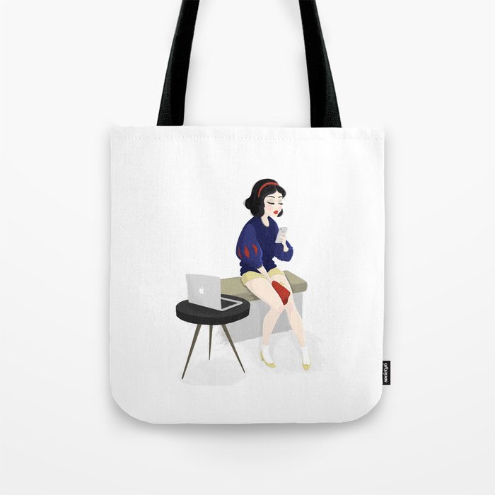 snow white tote