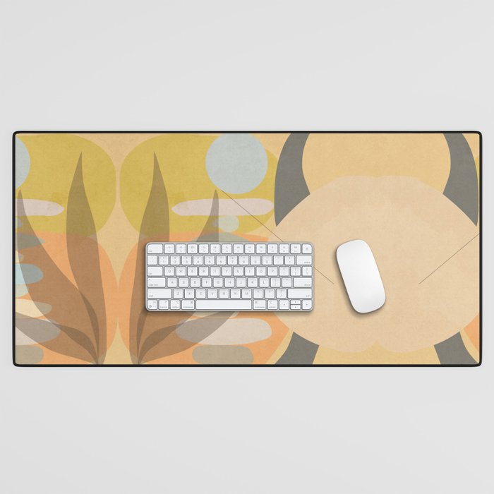 Abstractyes Desk Mat
