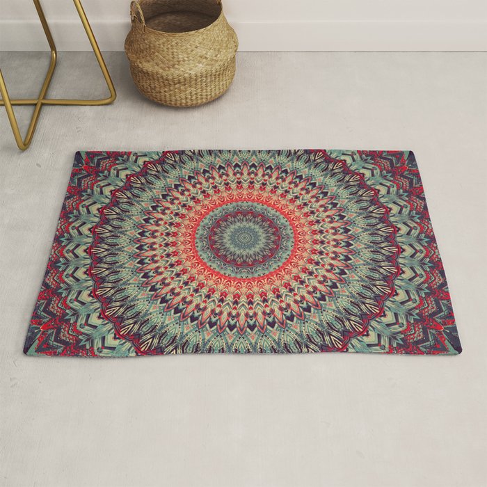 Mandala 300 Rug by Mandala Of Life Society6