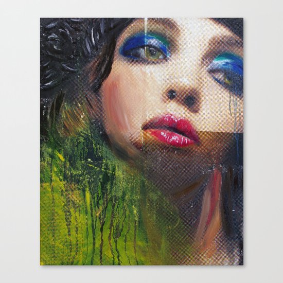 Maltrato publicitario Canvas Print
