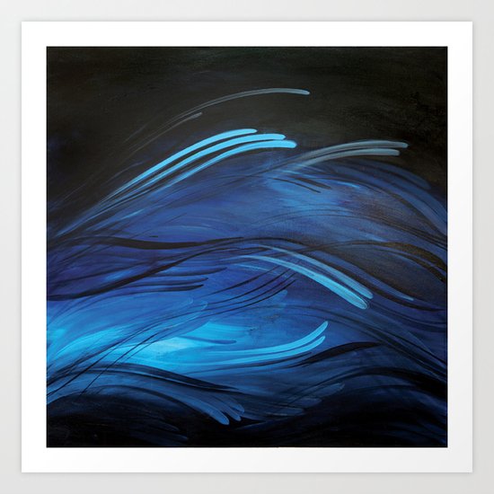 Waves Art Print