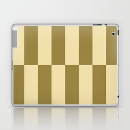 Strippy - Butter and Olive Laptop Skin