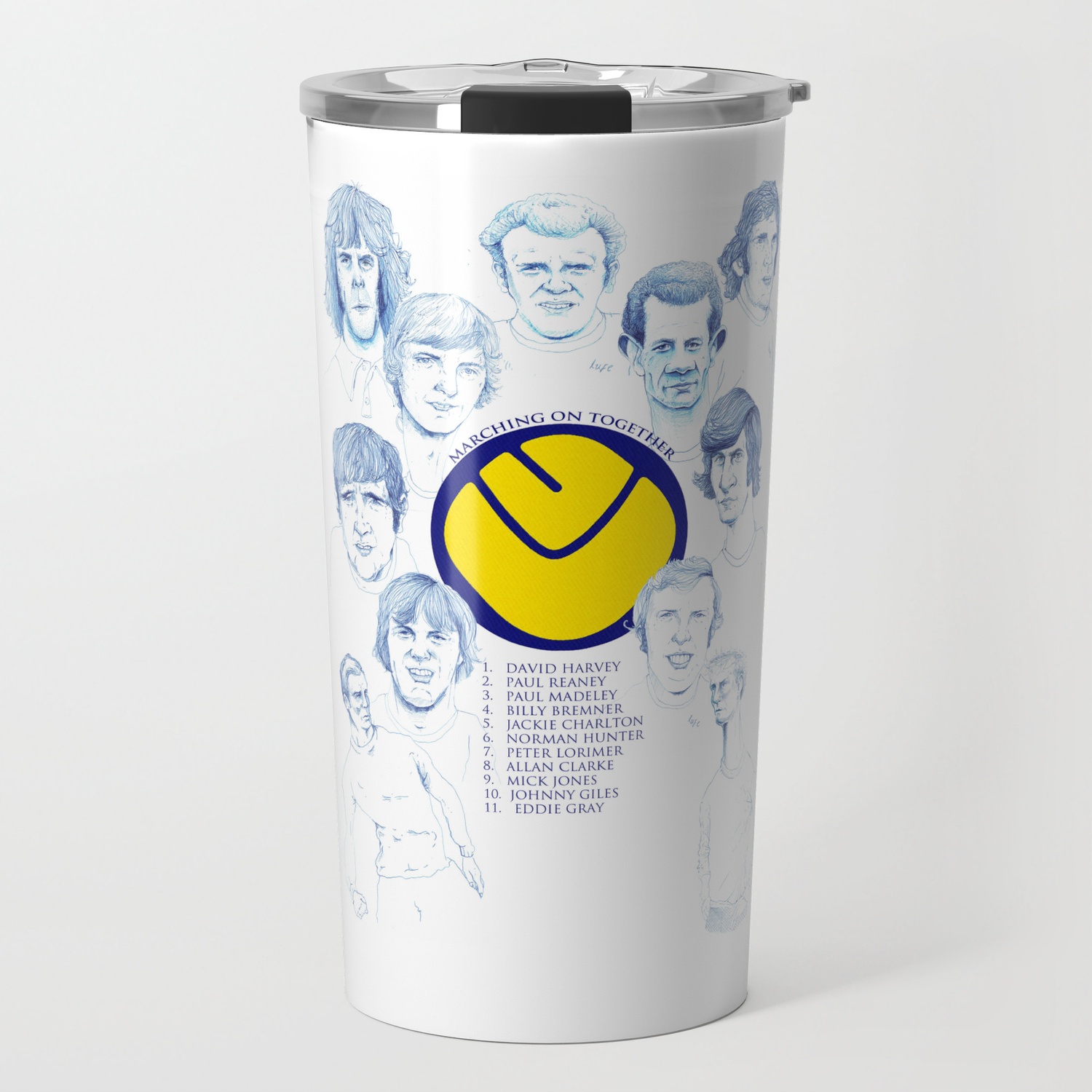 Leeds United 1972 Travel Mug By Danbartlett91 Society6