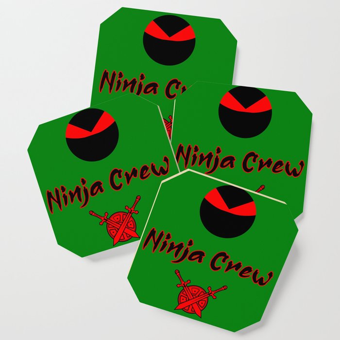 Ninja Crew Full Logo Coaster