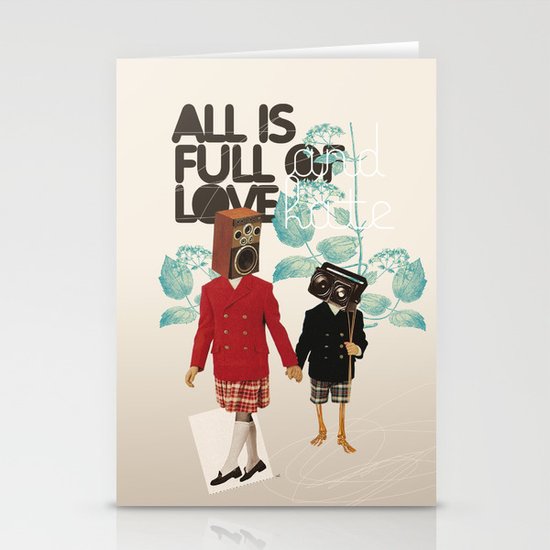 ALL IS FULL OF LOVE Stationery Cards