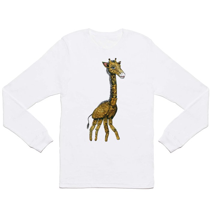 The Hinged Giraffe Long Sleeve T Shirt