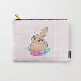 Bunnies - Macarons Carry-All Pouch