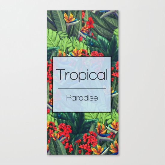 Tropical Paradise Canvas Print