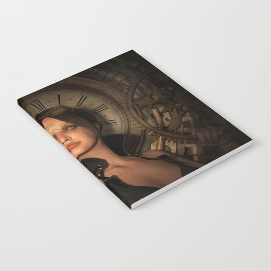 Steampunk Time Keeper Notebook