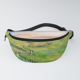 Tuscany watercolor painting #8 Fanny Pack