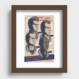 Ghostbusters 30th Anniversary Poster / VARIANT Recessed Framed Print