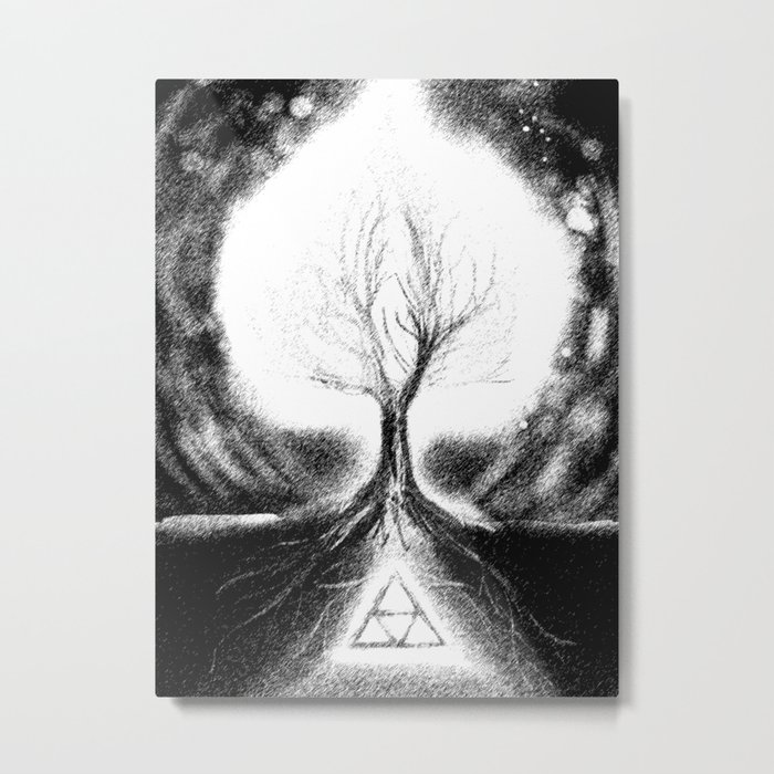 Triforce Roots Metal Print