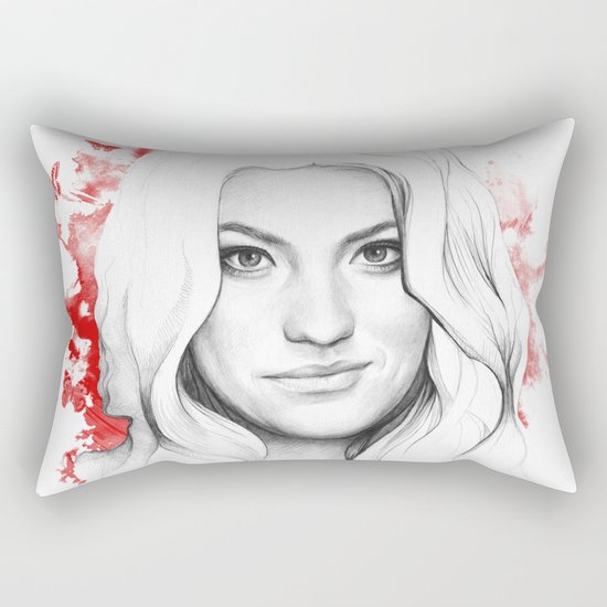 Debra Morgan Dexter Rectangular Pillow