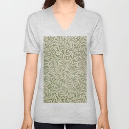 Willow Bough - William Morris V Neck T Shirt