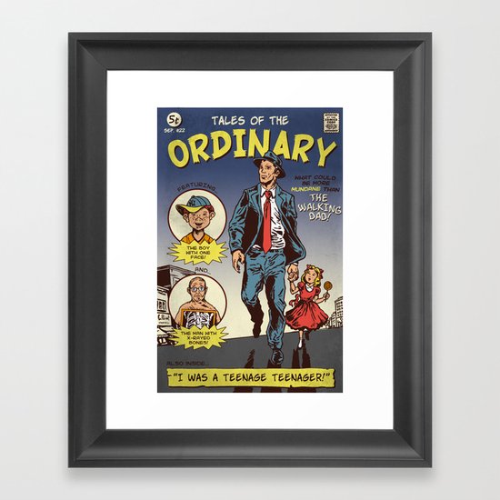 Tales Of The Ordinary Framed Art Print