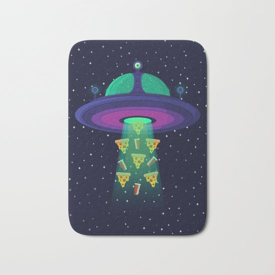 Alien Munchies Bath Mat