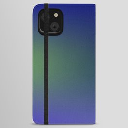 14  Blue Gradient Background 220715 Minimalist Art Valourine Digital Design iPhone Wallet Case