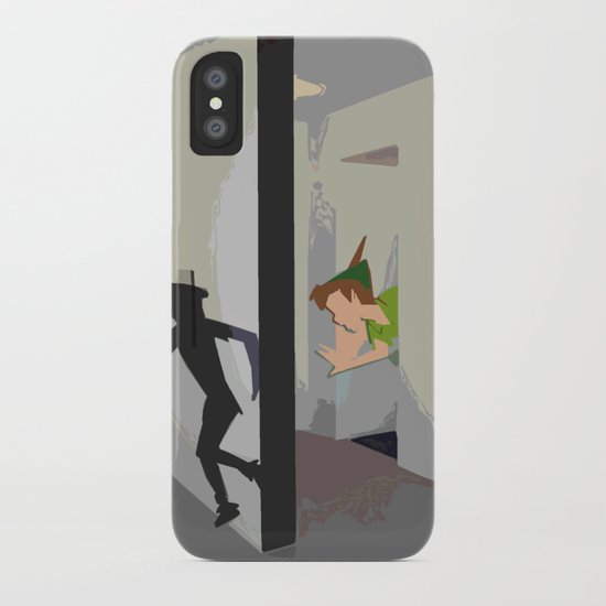 Chasing A Shadow iPhone Case