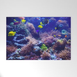 Underwater Photography Fish Tank Welcome Mat