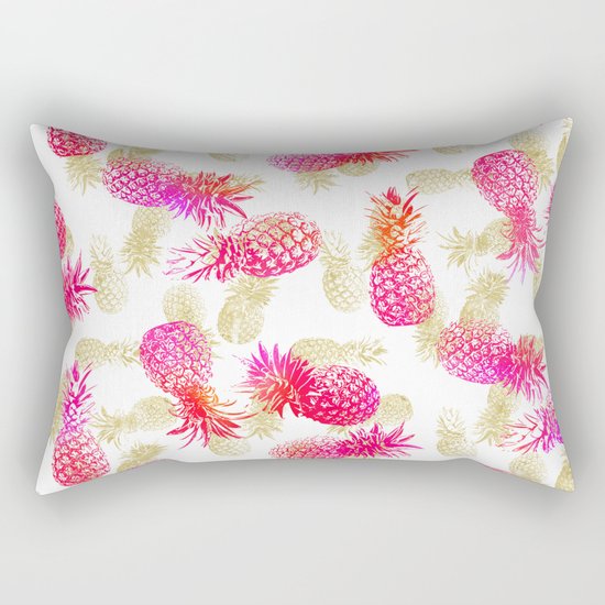 Pineapple Party Rectangular Pillow