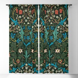Blackthorn by William Morris, 1892 Blackout Curtain