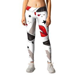 red lipstick and high heels Leggings | Fashionable, Shoeslover, Fashionistas, Fashionaddict, Girlsthings, Graphicdesign, Highheels, Girlstuff, Sunglasses, Fashionista 