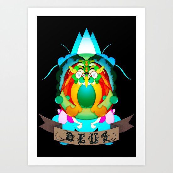 †DEUS† Art Print