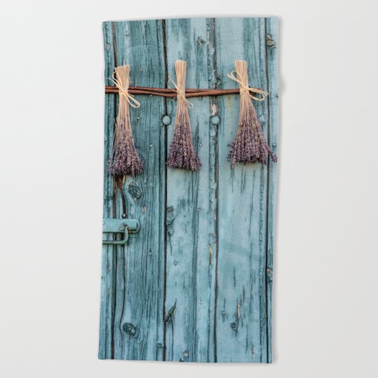 Lavender - Summer Provence purple Flower Flowers my love #Society6 Beach Towel