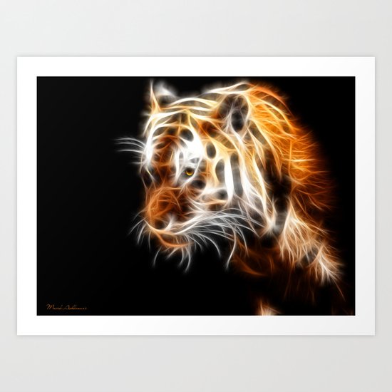 tiger Art Print