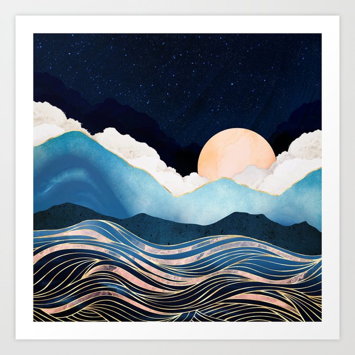 Star Sea Art Print