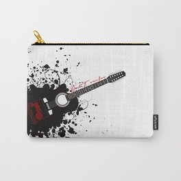 Guitar Splatter Carry-All Pouch